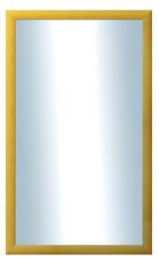 DANTIK - Zarámované zrcadlo - rozměr s rámem cca 60x100 cm z lišty LEDVINKA žlutá (1439)
