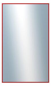 DANTIK - Zarámované zrcadlo - rozměr s rámem cca 60x100 cm z lišty Hliník červená P269-210 (7269210)
