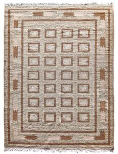 Hans Home | Ručně vázaný kusový koberec Guggenheim DESP P81 Brown Natural - 300x400