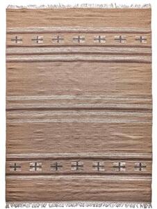 Hans Home | Ručně vázaný kusový koberec Ginger DESP P83 Brown Cream - 80x150