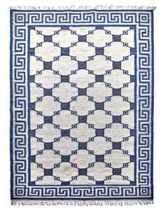 Hans Home | Ručně vázaný kusový koberec Geo DESP P82 Silver Blue - 140x200