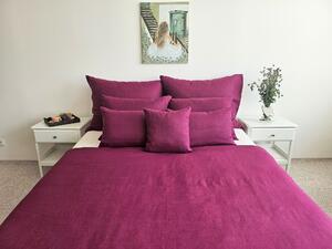Nelly LEN Super soft - fuchsiový povlak na přikrývku Rozměr: 100/135 CM