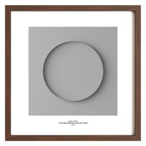 Idealform Poster no. 2 Circle shadow Barva: Silver grey, S textem: S textem