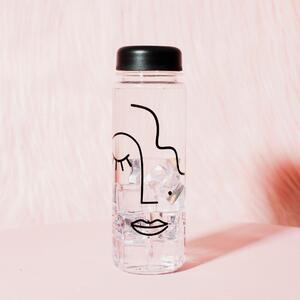 Lahev na vodu Abstract Face 500ml