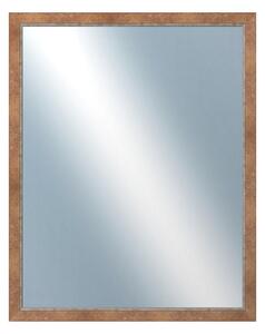 DANTIK - Zarámované zrcadlo - rozměr s rámem cca 40x50 cm z lišty TOMAS měděná (2937)