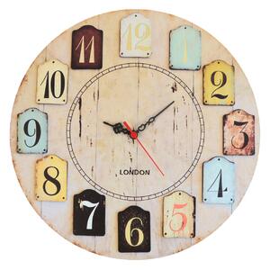 ASIR Nástěnné hodiny LONDON MDF 40 cm