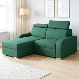 Malá sedací souprava OSLO L | 170x185 | nerozkládací se 2 úložnými prostory | VÝBĚR TKANIN