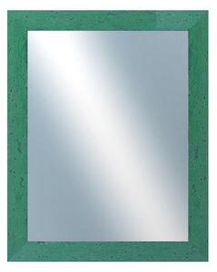 DANTIK - Zarámované zrcadlo - rozměr s rámem cca 40x50 cm z lišty RETRO zelená (2535)