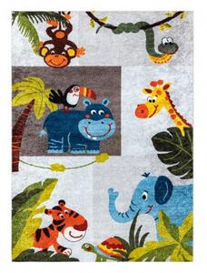 Hans Home | Dětský kusový koberec Junior 51858.802 Animals - 160x220