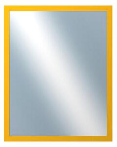 DANTIK - Zarámované zrcadlo - rozměr s rámem cca 40x50 cm z lišty PERLA žlutá lesklá vysoká (2880)