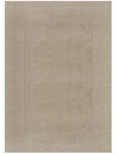 Hans Home | Kusový ručně tkaný koberec Tuscany Textured Wool Border Natural - 160x230