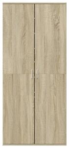 Botník dub sonoma 80 x 39 x 178 cm kompozitní dřevo