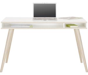 PSACÍ STŮL, bílá, barvy dubu, 120/75/60 cm Modern Living - Kancelářské stoly, Online Only