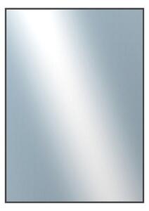 DANTIK - Zarámované zrcadlo - rozměr s rámem cca 50x70 cm z lišty Hliník černá | P273-250 (7273250)