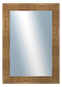 DANTIK - Zarámované zrcadlo - rozměr s rámem cca 50x70 cm z lišty TRITON široký zlatý (2952)