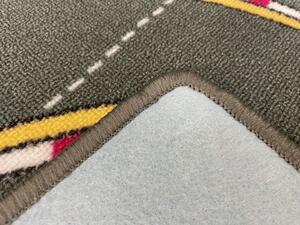 Vopi | Dětský koberec Grand Prix - 200 x 200 cm