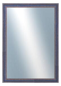 DANTIK - Zarámované zrcadlo - rozměr s rámem cca 50x70 cm z lišty LYON modrá (2668)