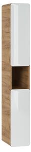Koupelnová sestava ARUBA White Typ: Vysoká skříňka 805 - 170 x 25 x 39 cm
