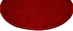 Eton vínově červený koberec kulatý Kruh Ø 100 cm