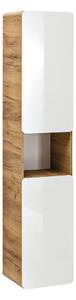 Koupelnová sestava ARUBA White Typ: Vysoká skříňka 800 - 170 x 35 x 32 cm