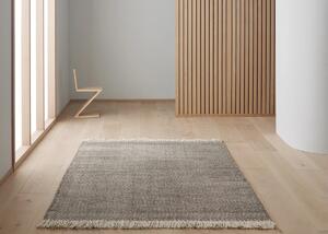 Linie Design Skandinávský koberec Narvik Charcoal, smetanová-uhlově šedá Rozměr: 140x200 cm