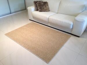 Vopi | Kusový koberec Color Shaggy béžový - Kytka 120 cm průměr