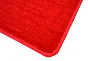 Kusový červený koberec Eton 80x150 cm