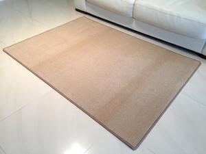 Kusový béžový koberec Eton 200x200 cm