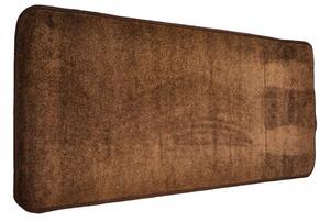 Kusový hnědý koberec Eton 200x300 cm