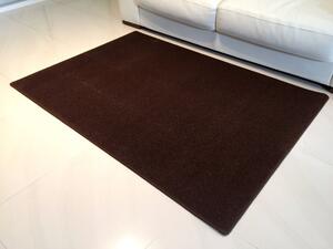 Vopi | Kusový hnědý koberec Eton - 200 x 200 cm