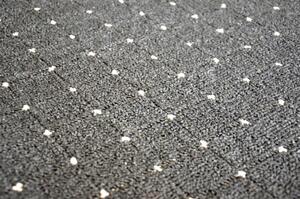 Vopi | Kusový koberec Udinese antracit - 1 m2 bez obšití