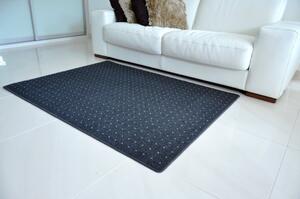 Vopi | Kusový koberec Udinese antracit - 140 x 200 cm