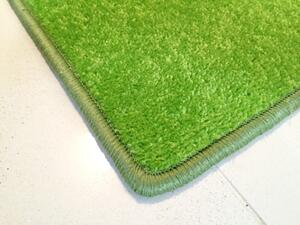 Vopi | Kusový zelený koberec Eton - 50x80 cm