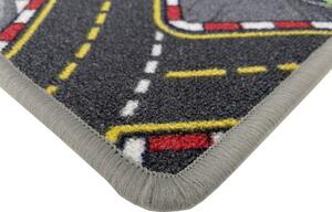 Vopi | Dětský koberec The World od Cars 97 šedý - 60 x 60 cm