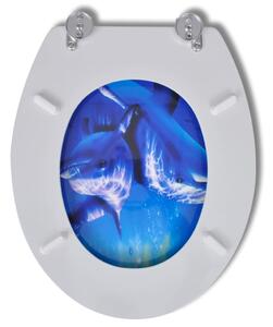 WC sedátka 2 ks - MDF | delfíni