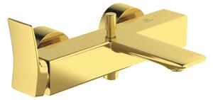 Ideal Standard Conca - Vanová baterie nástěnná, kartáčovaná zlatá BC762A2