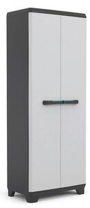 Linear Tall Úložná skříňka, černá/světle šedá KETER 9724
