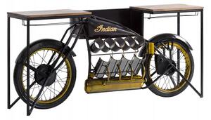 Industriální barový stolek motorka Represent