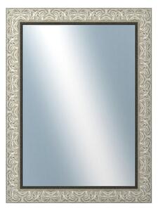 DANTIK - Zarámované zrcadlo - rozměr s rámem cca 60x80 cm z lišty PRAHA stříbrná (2751)