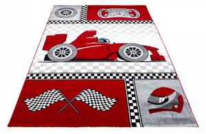Vopi | Dětský koberec Kids 460 red - 140 x 200 cm