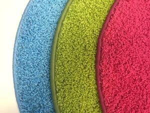Vopi | Kusový koberec Color shaggy růžový - 60 x 60 cm