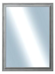 DANTIK - Zarámované zrcadlo - rozměr s rámem cca 60x80 cm z lišty KOSTELNÍ malá šedá (3167)