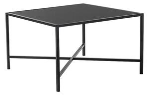 Moderní konferenční stůl Sego374, černý, 80x80cm