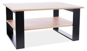 Moderní konferenční stůl Sego364, dub wotan, 100x64cm