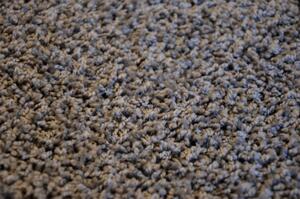 Vopi | Kusový koberec Color Shaggy šedý - Kulatý průměr 400 cm