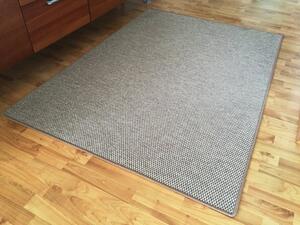 Vopi | Kusový koberec Nature světle béžová - 100 cm kulatý