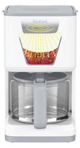 Tefal - Překapávací kávovar s LCD displejem SENSE 1000W/230V bílá