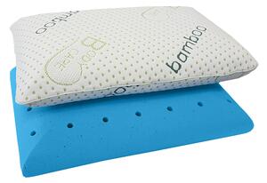 Bazyl.cz Polštář z paměťové pěny BLUE ICE 12cm - 40 x 60 cm