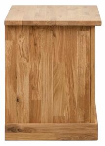 Dřevěný masivní noční stolek Leo