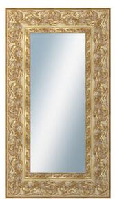 DANTIK - Zarámované zrcadlo - rozměr s rámem cca 50x90 cm z lišty KŘÍDLO zdobné zlaté (2890)